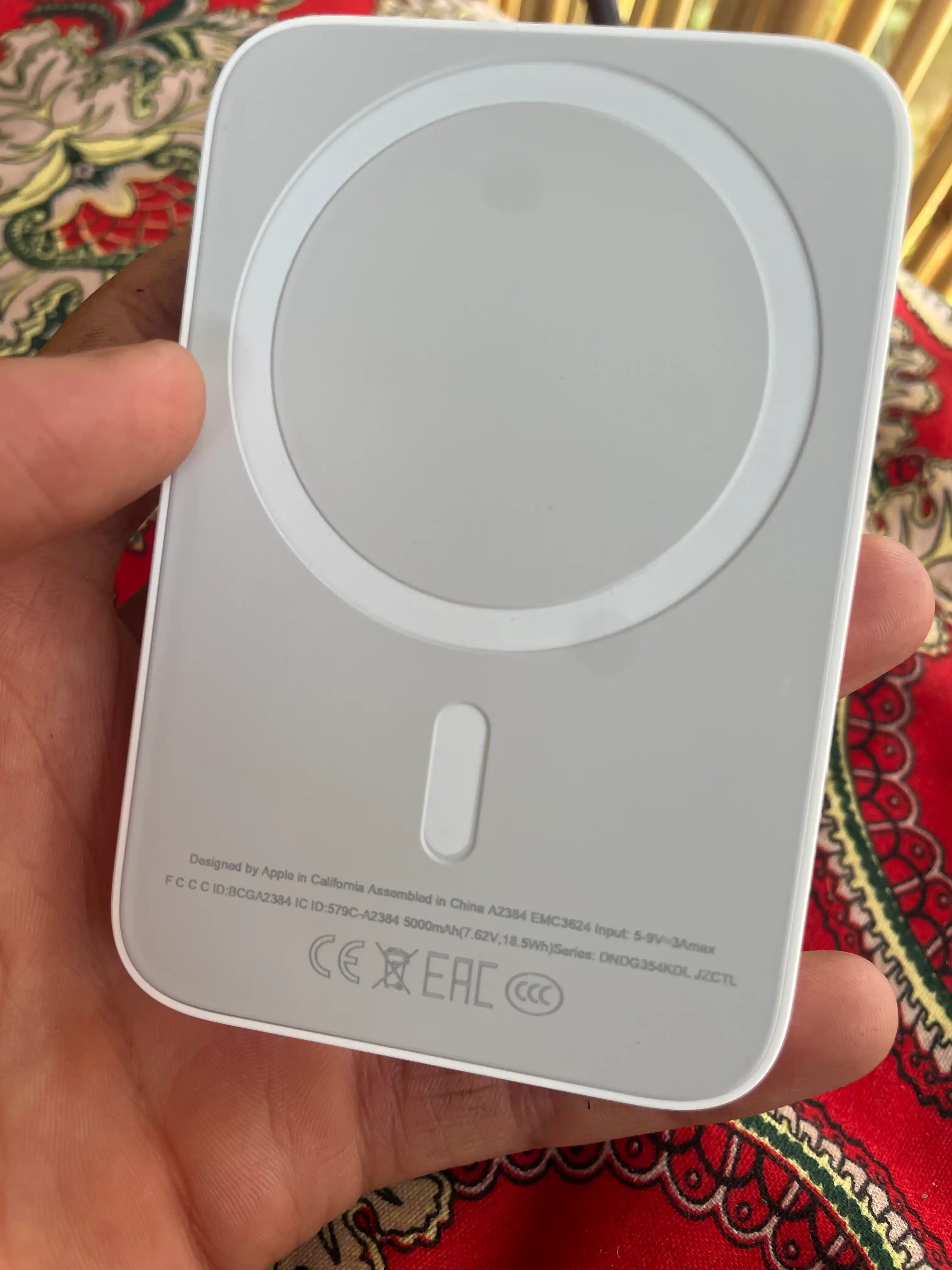 MagSafe power bank, iPhone uchun, 10.000 va 5.000 mA/h, Power bank