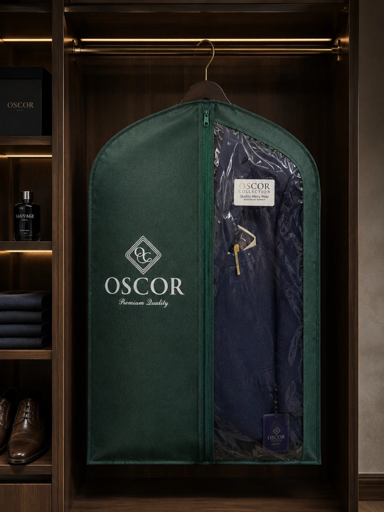 OSCOR Collection o‘g‘il bolalar uchun klassik kostyum 3 qismli, to‘q ko‘k