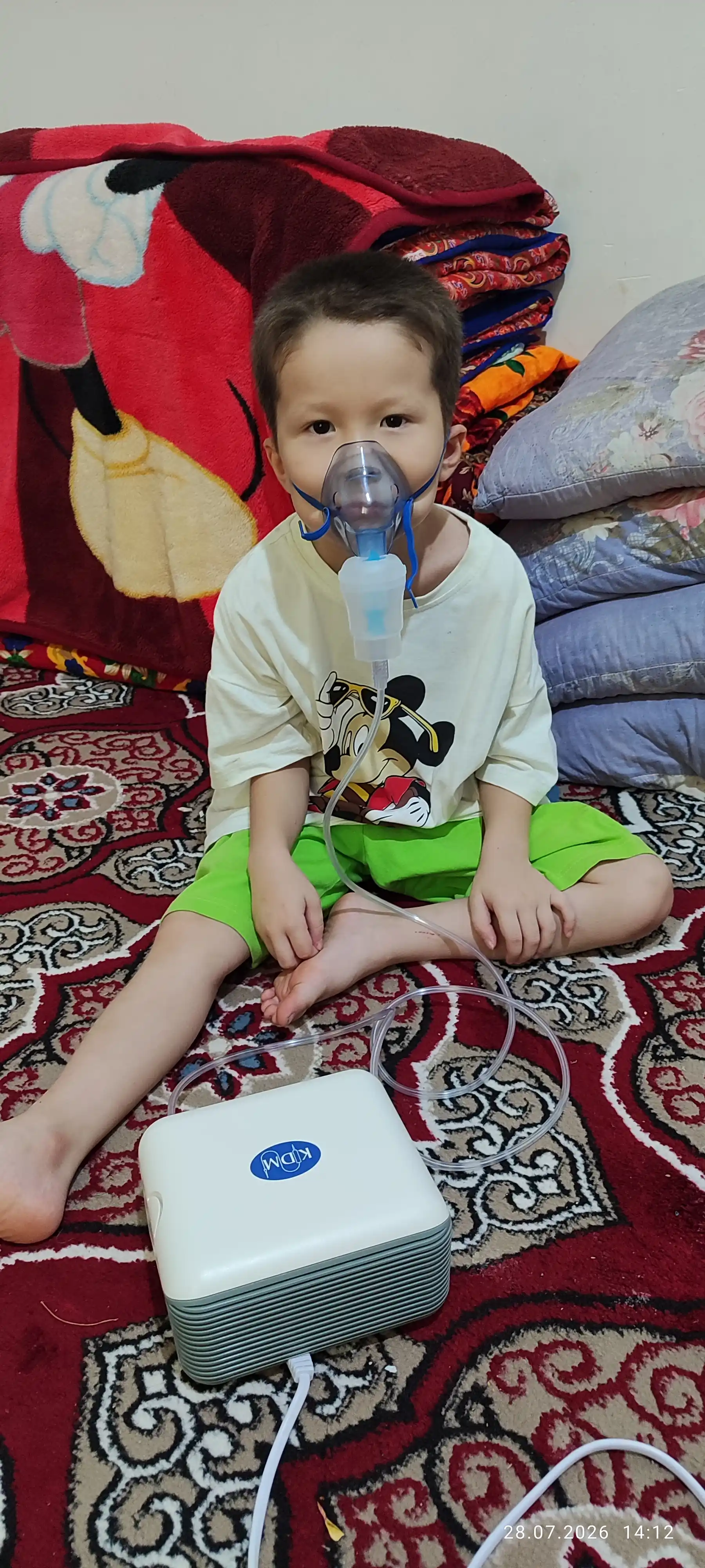 Ingalyator-nebulayzer kompressorli KD-NEB PRO, bolalar va kattalar uchun, Germaniya
