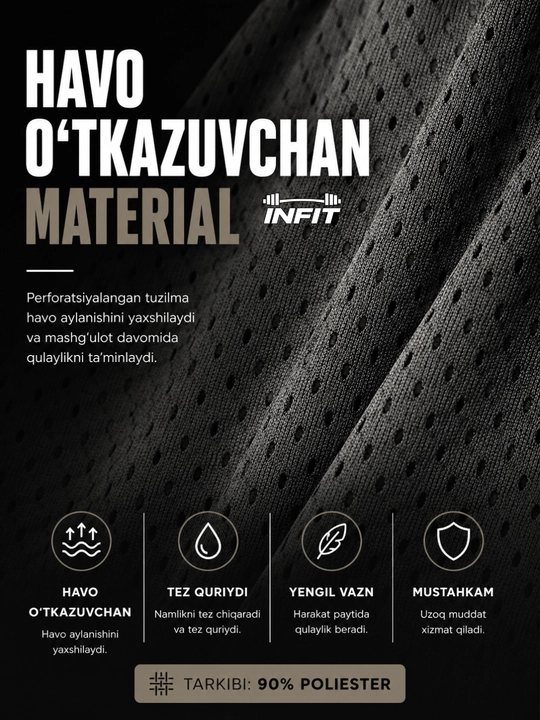 Erkaklar uchun premium futbolka,nafas oluvchi,oversize,sport va kundalik kiyim M-XXL