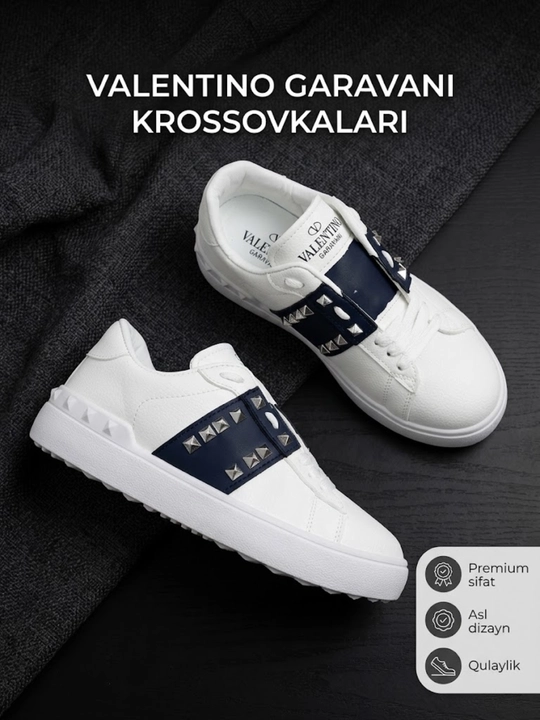 Кроссовки Valentino Garavani для девочек и женщин, размеры 36–40 - 