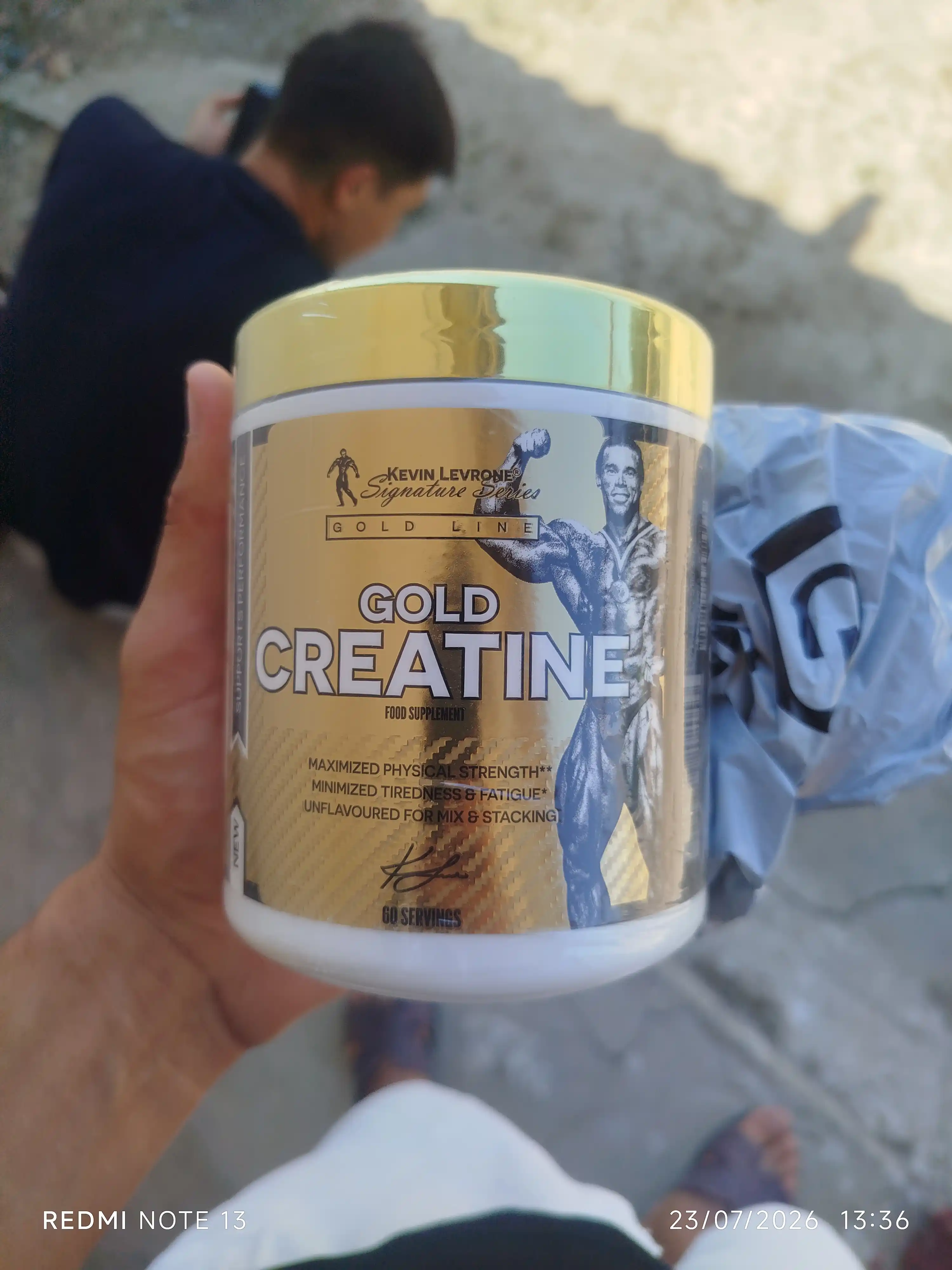 Креатин моногидрат "Kevin Levrone Gold Creatine", без вкуса, 300 г, 60 порций