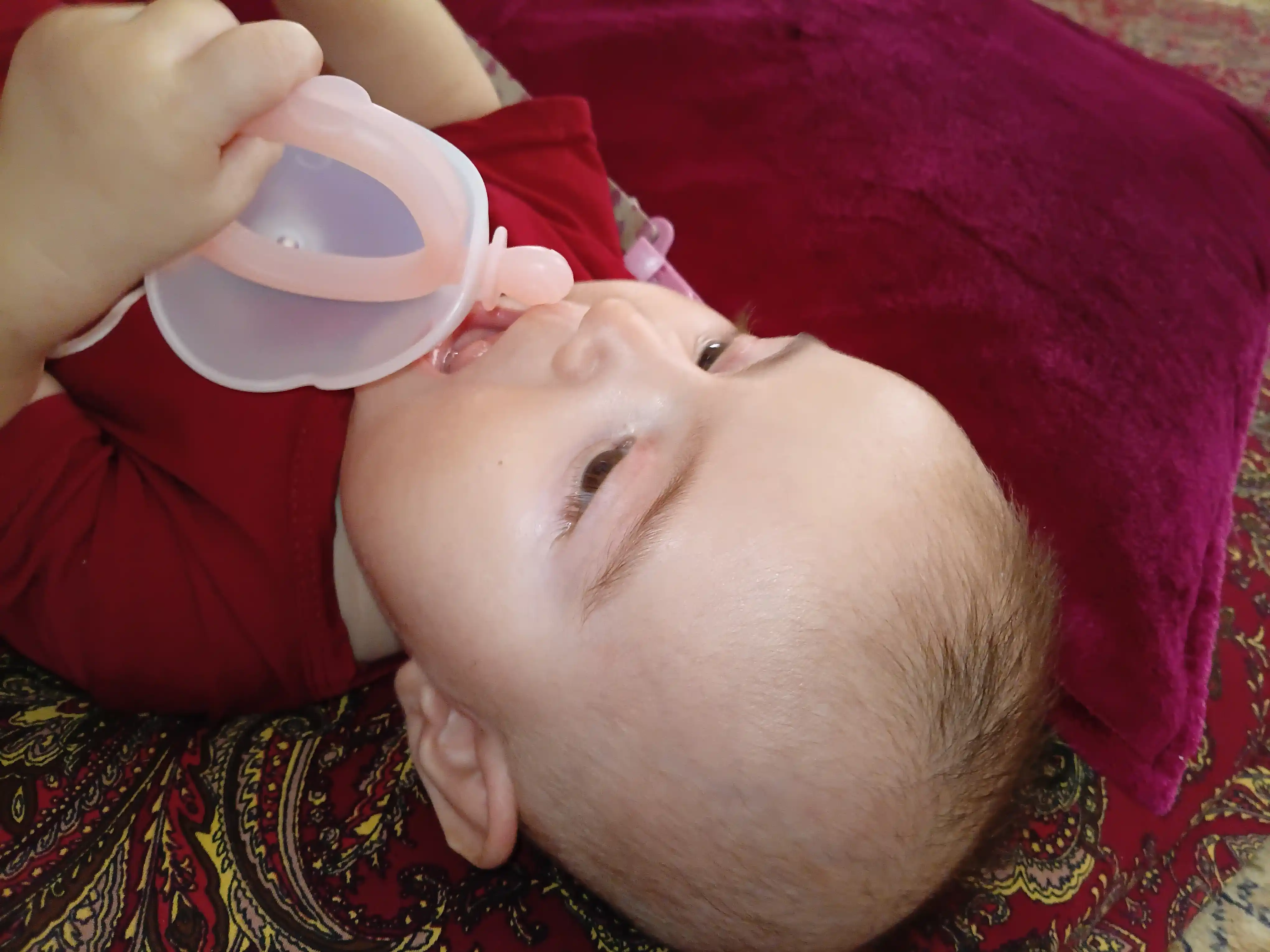 Bolalar uchun silikon tish chiqargich,BPA-free,3+ oy
