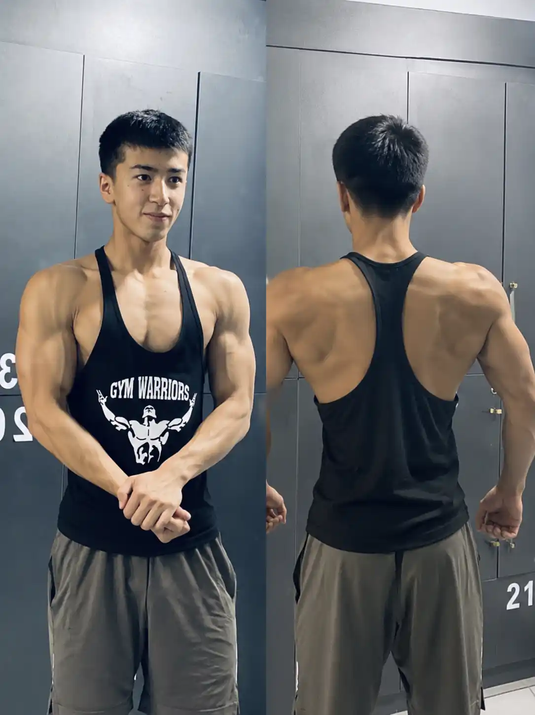 Спортивная майка 'Gym Warriors' для бодибилдинга