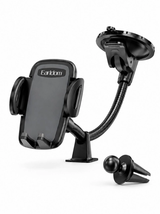 Earldom ET-EH190 avtomobil uchun telefon ushlagich, vakuumli va havo panjarasi uchun - 