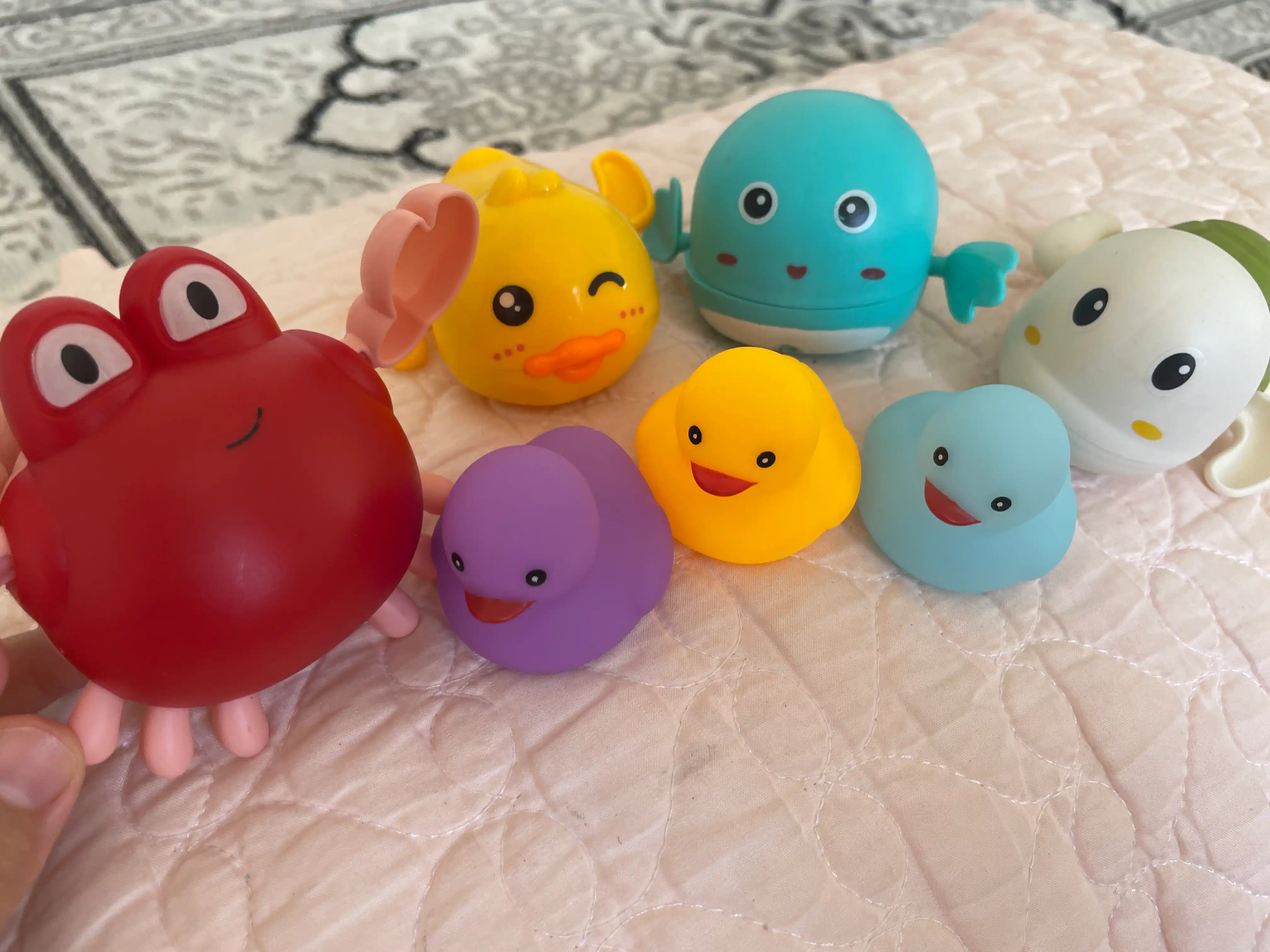 Игрушки для купания с заводным механизмом для детей
