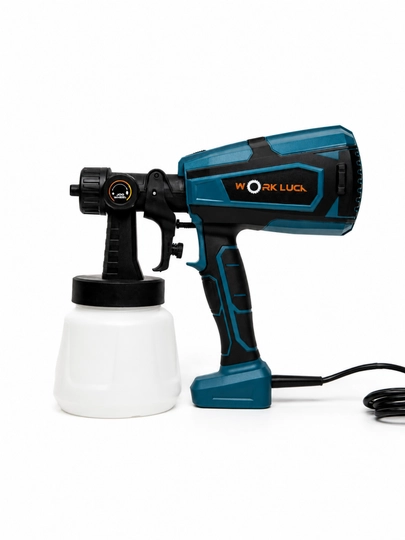 600 Vt quvvatli HVLP elektr bo‘yash pulti, 1000 ml hajmli bak - 