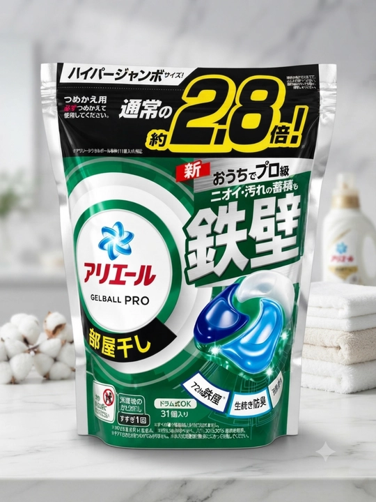 Ariel 3in1 Pro Clean – Мощные капсулы для мытья собак (28 штук) - 