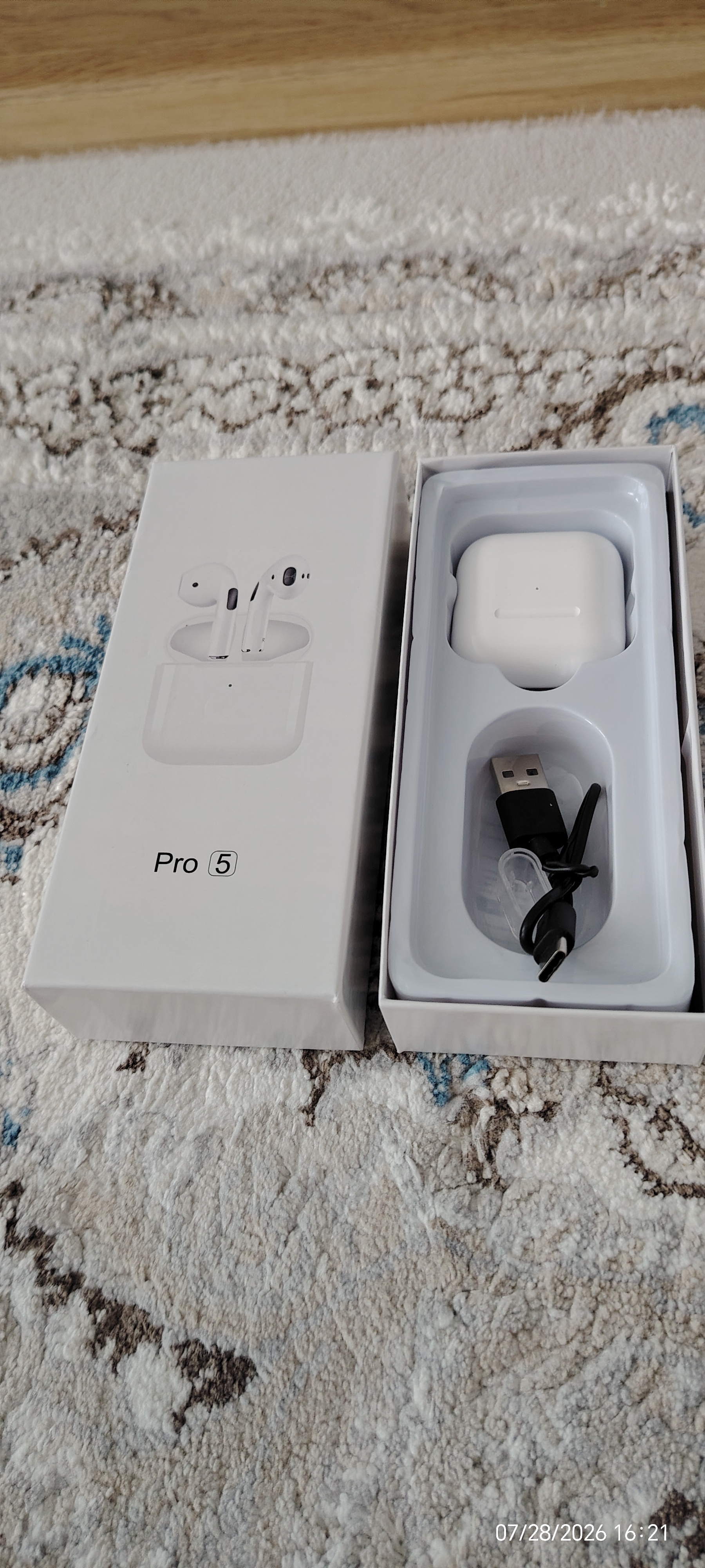 Simsiz quloqchinlar Pods Pro 5. Pods 6  1+1