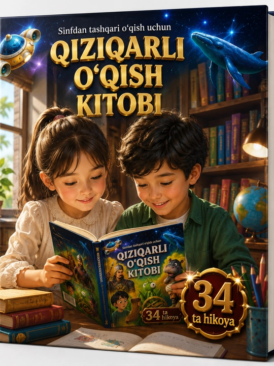Книга «Интересное чтение» – 34 рассказа | Для внеклассного чтения детей - 
