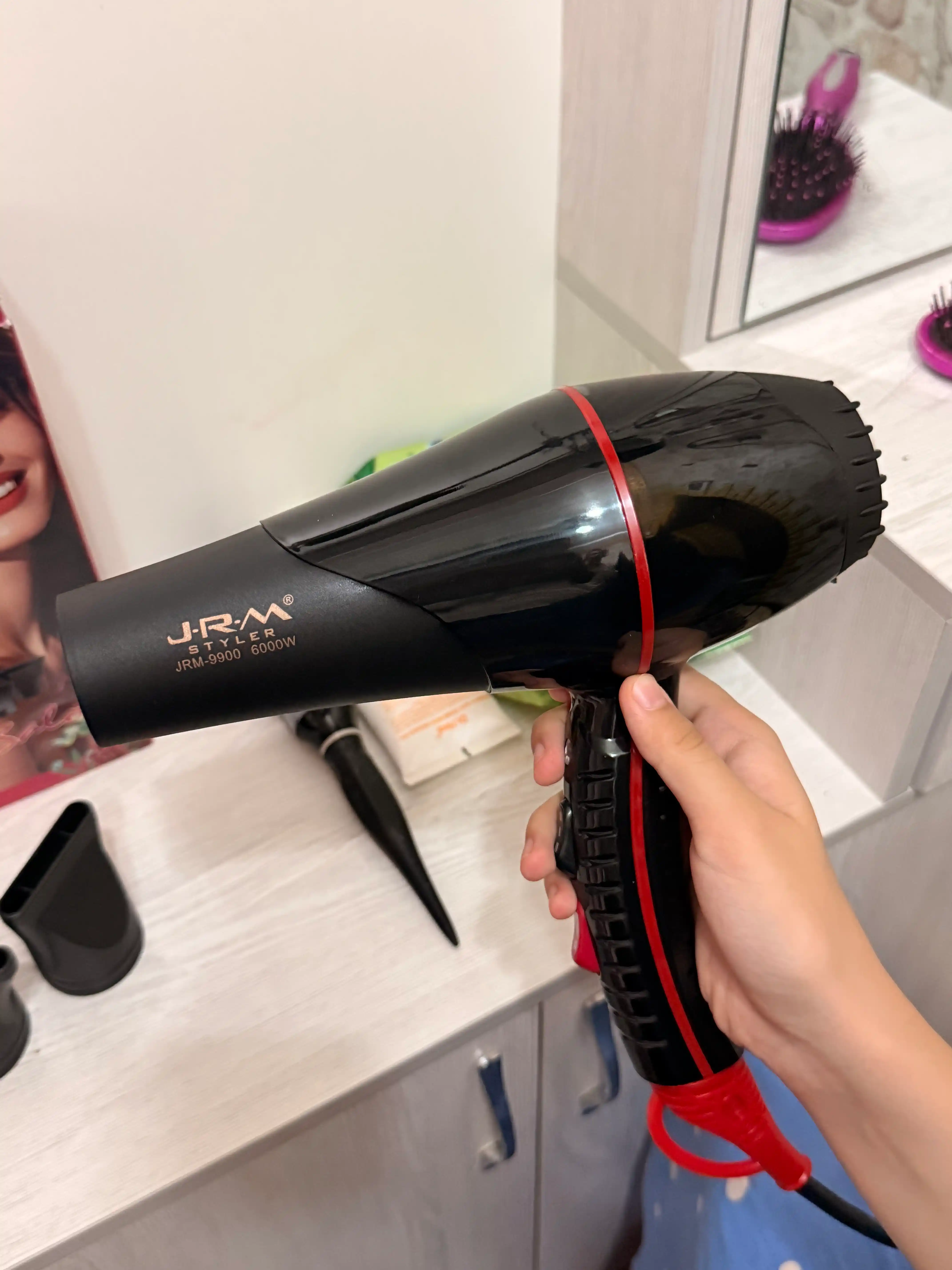 Профессиональный фен ION J-R-M-9900