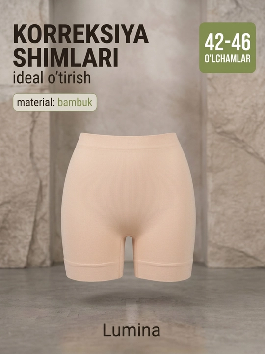 Lumina Bambuk Korreksiyolovchi Ayollar Shortiki - 