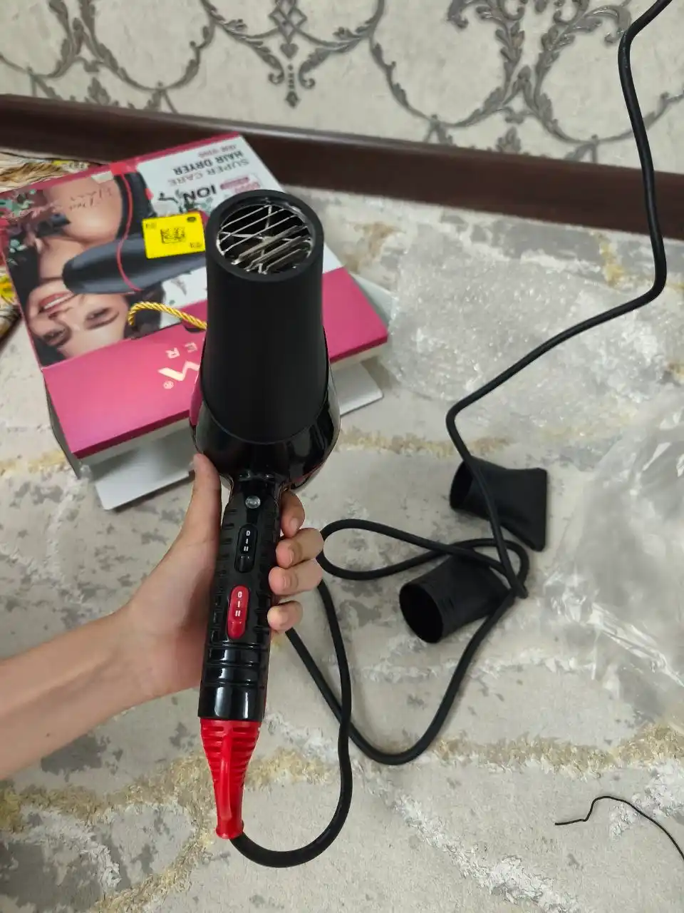 Профессиональный фен ION J-R-M-9900