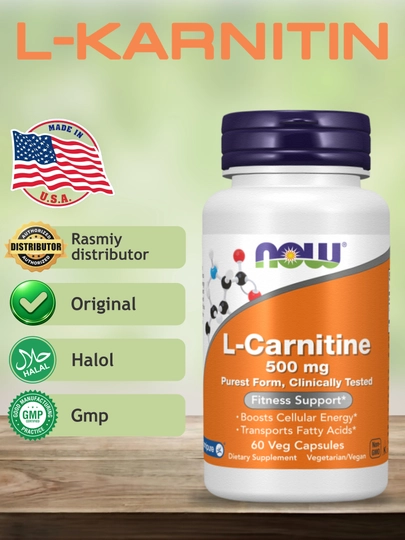 now foods l-carnitine отзывы Foods, L-Carnitine, 500 мг, в капсулах, Халяль за 298000 сум со скидкой 53%. Uzum Market Buy Eyecent Softgel Capsule