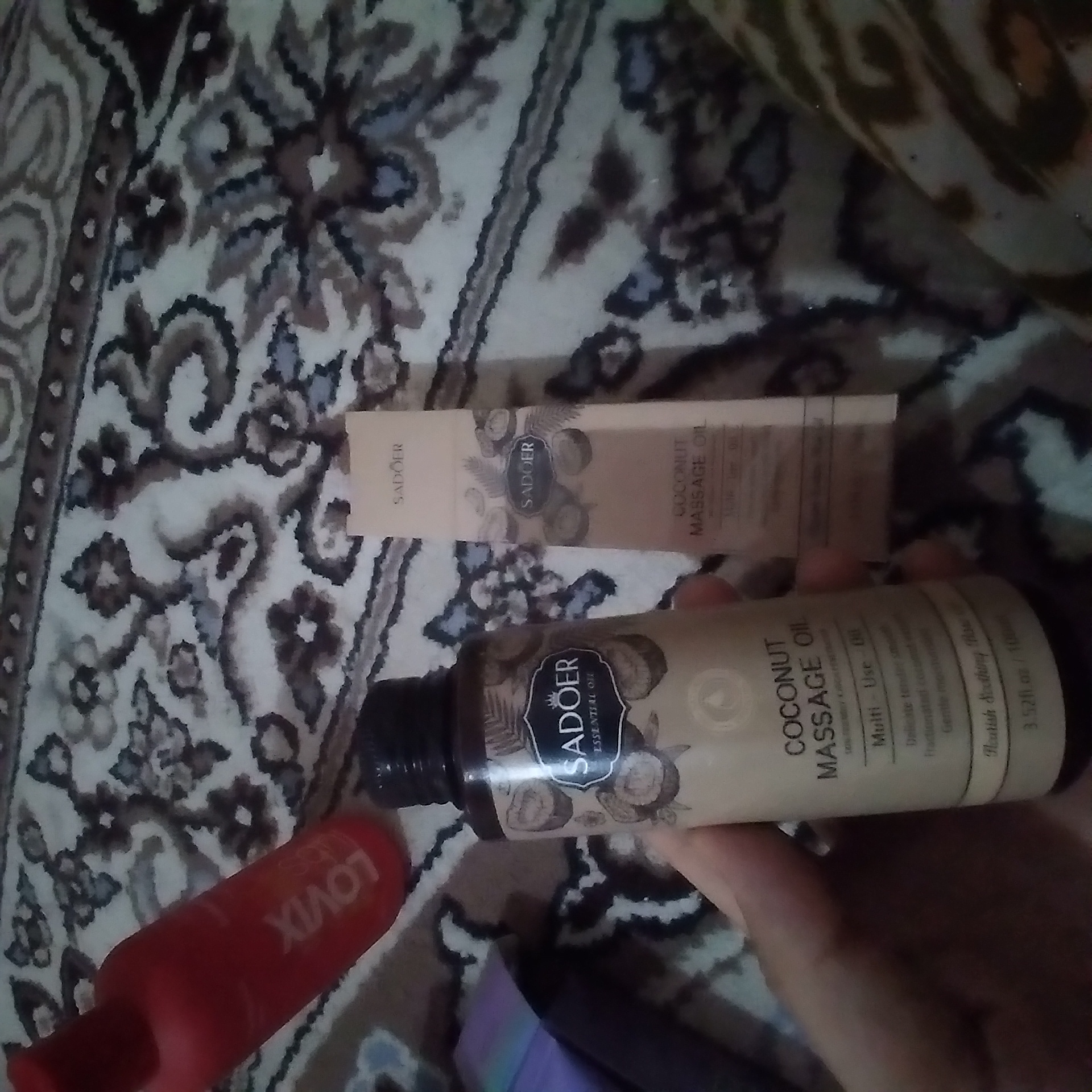 Universal massaj yog'i, tana va soch uchun, massaj moyi, 100 ml