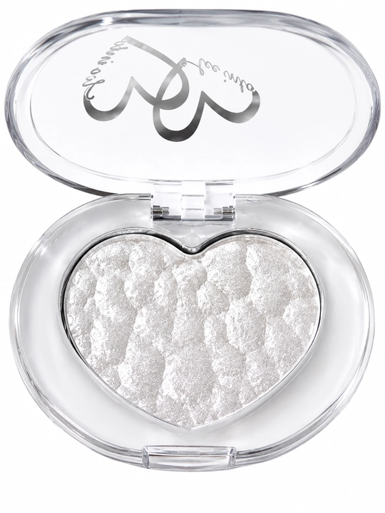 Хайлайтер для лица в форме сердца – Shimmer Highlighter, с эффектом сияния, жемчужный блеск - 