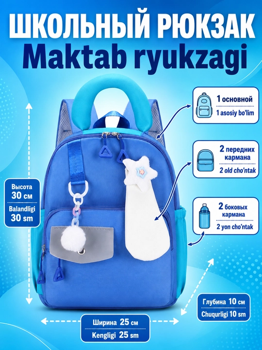 Bolalar uchun maktab ryukzagi, maktab uchun ryukzak