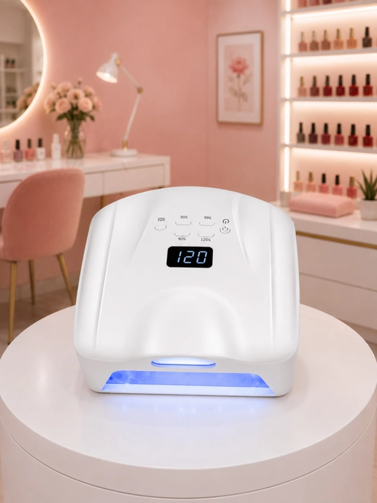 48 Vt UV/LED manikyur chirog‘i, 71+7 LED, 4 ta taymer, STILIST STORE