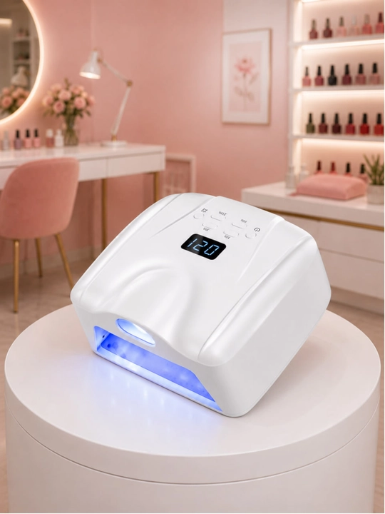 48 Vt UV/LED manikyur chirog‘i, 71+7 LED, 4 ta taymer, STILIST STORE