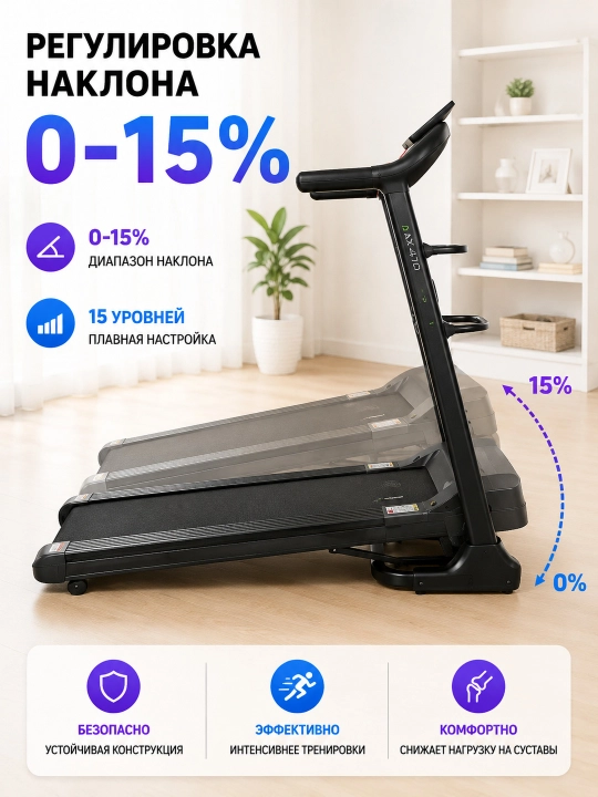 Ax 350 / 470 White / 470 Black Yugurish Yo'lakchasi | 110-120 kg | 15% Incline