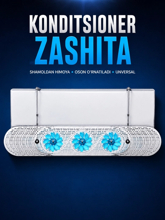 Konditsioner zashita deflektor, konditsioner uchun himoya ekrani 18–88 sm - 