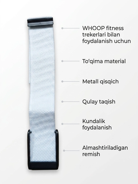 Нейлоновые ремешок для WHOOP 5.0