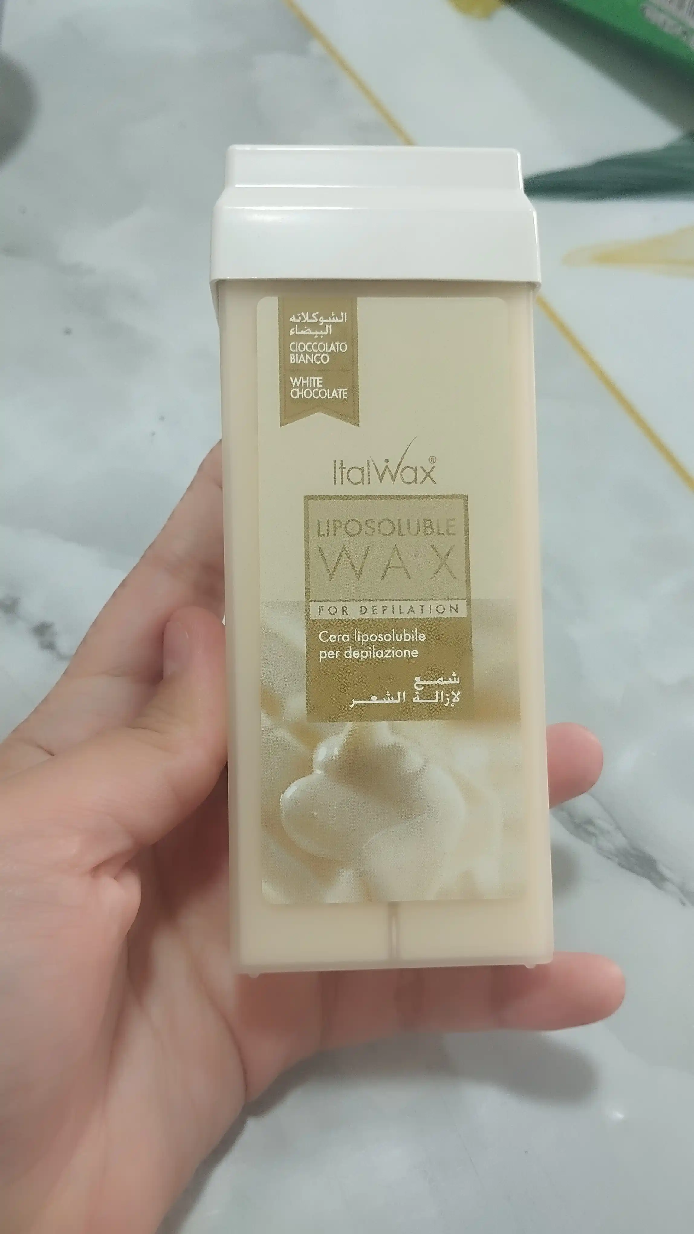 ItalWax белый шоколад, воск в картридже, 100 мл