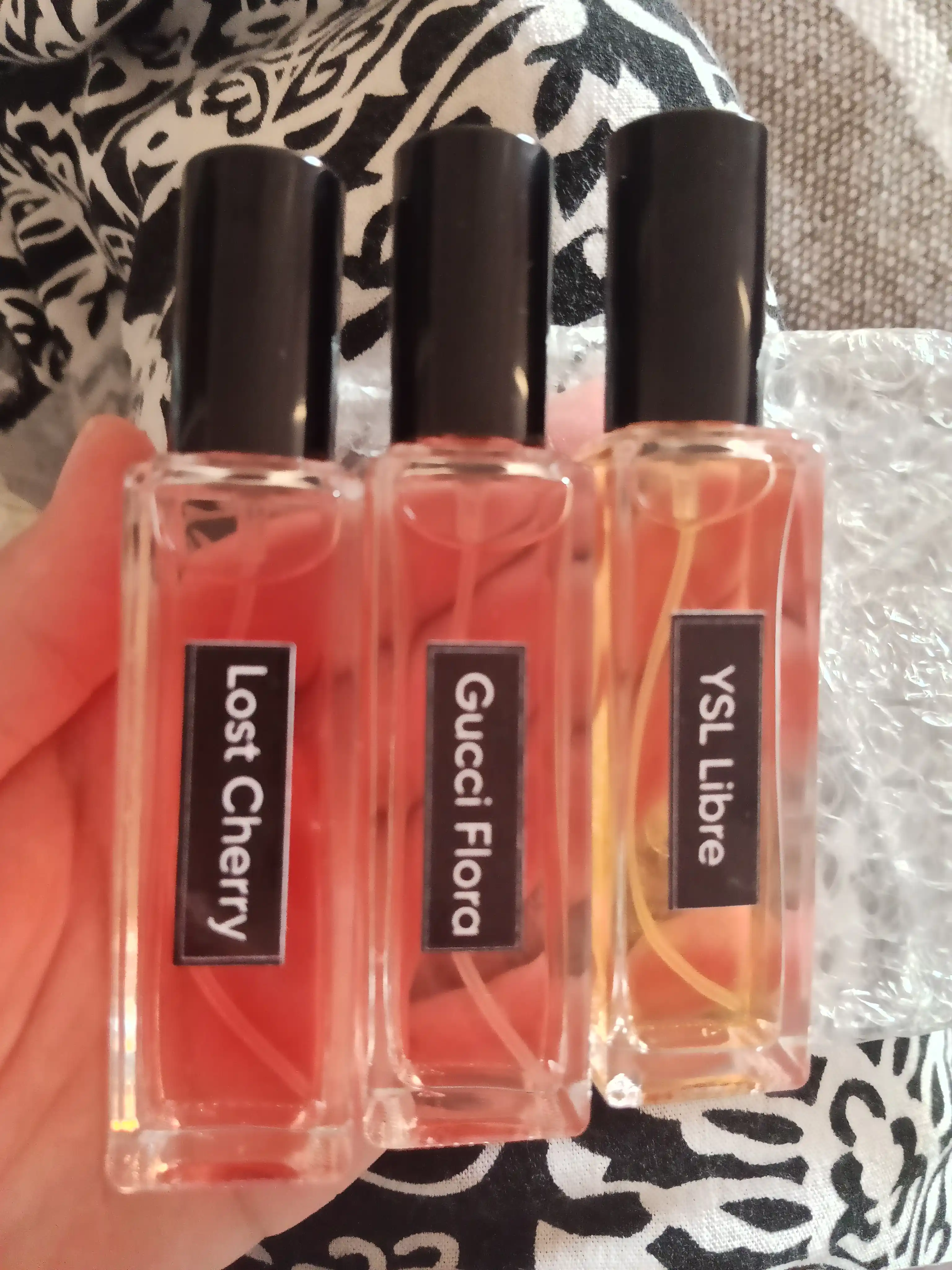 Ayollar atirlari, to‘plam, 3tasi1 ,Gucci Flora Gardenia,Libre,Lost Cherry,ayollar atirlari