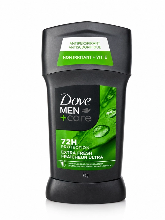 Мужской антиперспирант Dove Men+Care 72 часа защиты, Extra Fresh, витамин E, 76 г