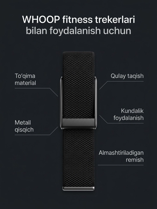 Нейлоновые ремешок для WHOOP 5.0