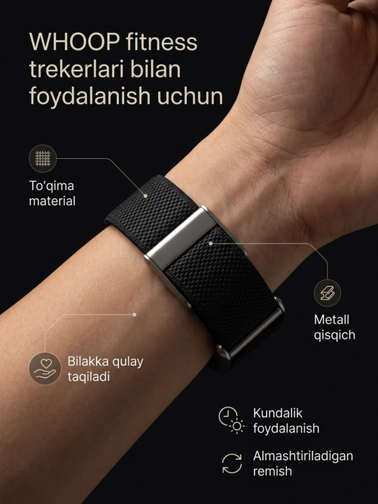 Нейлоновые ремешок для WHOOP 5.0