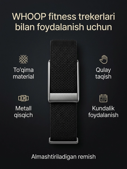 Нейлоновые ремешок для WHOOP 5.0