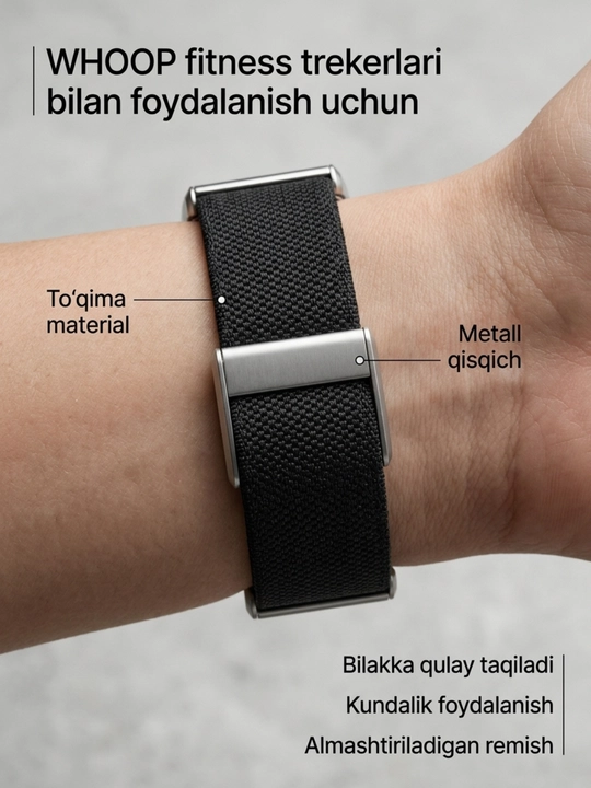 Нейлоновые ремешок для WHOOP 5.0