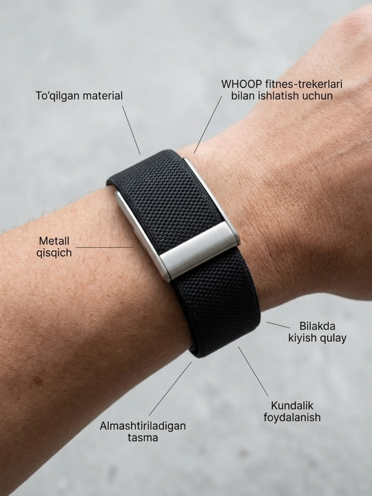 Нейлоновые ремешок для WHOOP 5.0