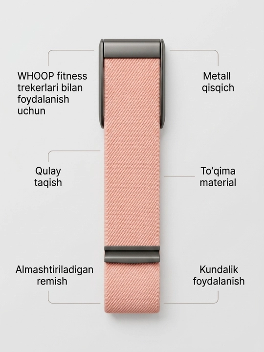 Нейлоновые ремешок для WHOOP 5.0