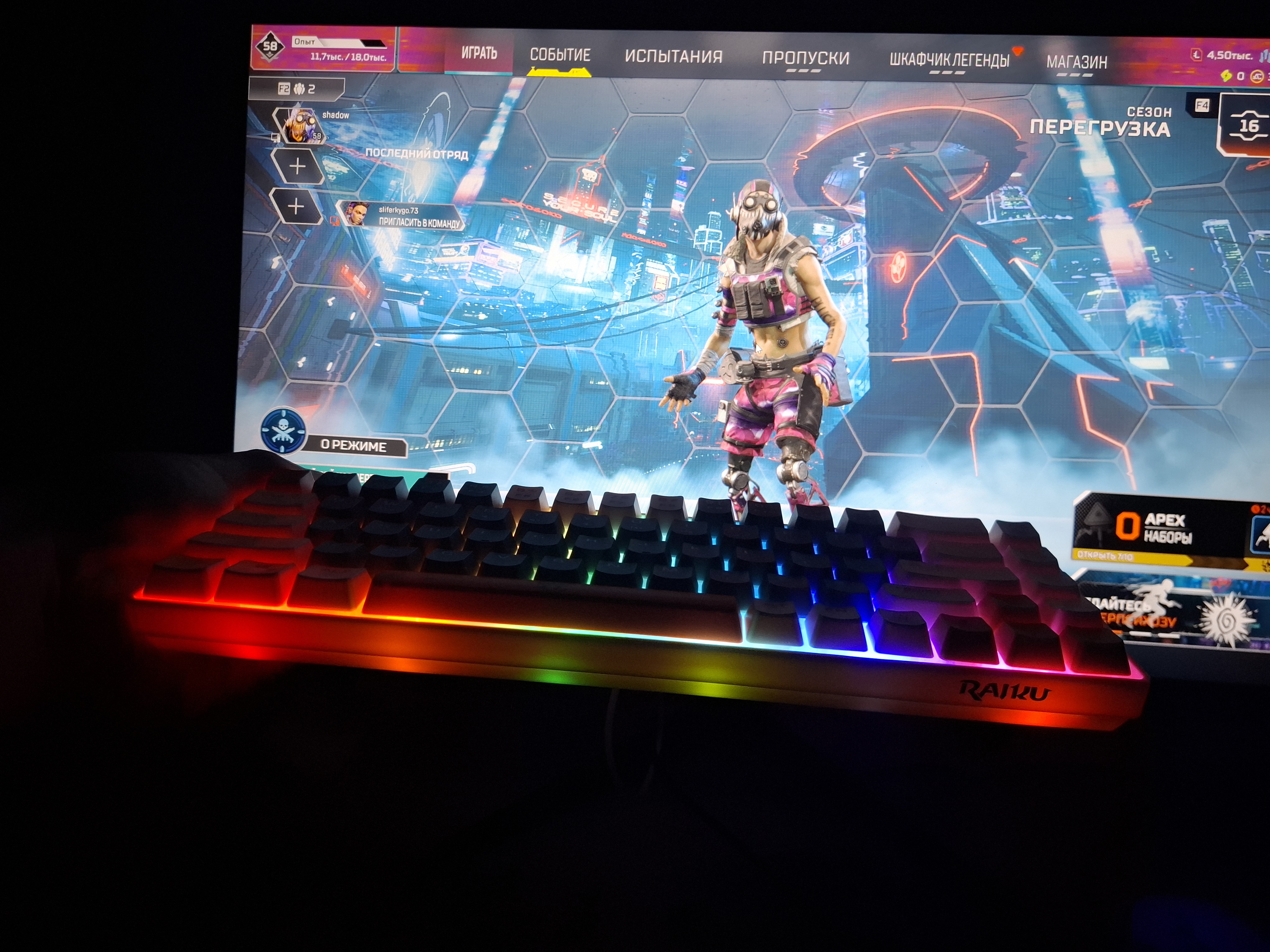 RGB klaviatura, simli, simsiz, mexanik variantlar, klaviatura + sichqoncha to‘plami