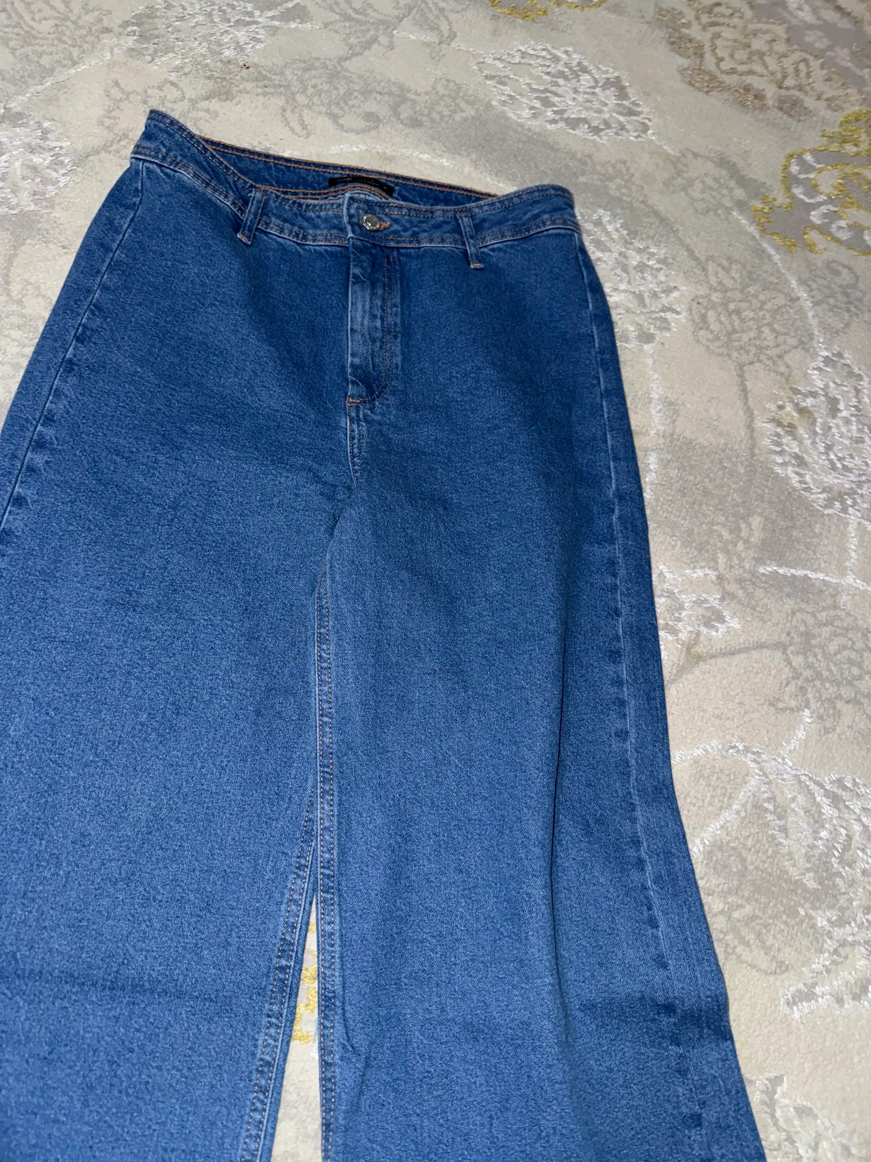 Ayollar uchun denim,to‘g‘ri kesim jinsi shim, bahor yoz mavsumi uchun