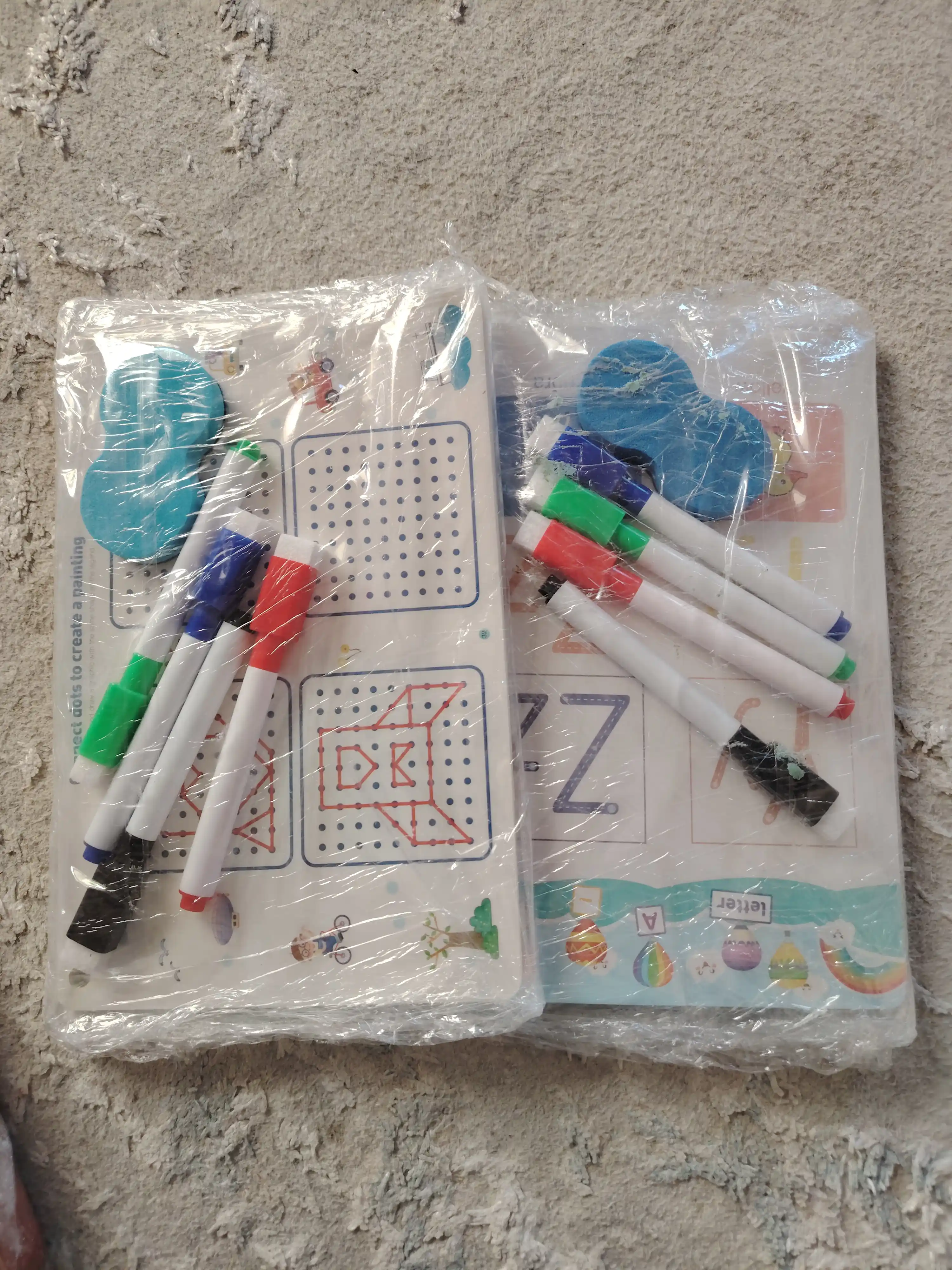Bolalar uchun ko‘p martali sehrli yozuv daftari, 3+ - yozishni o‘rgatish, husnixat