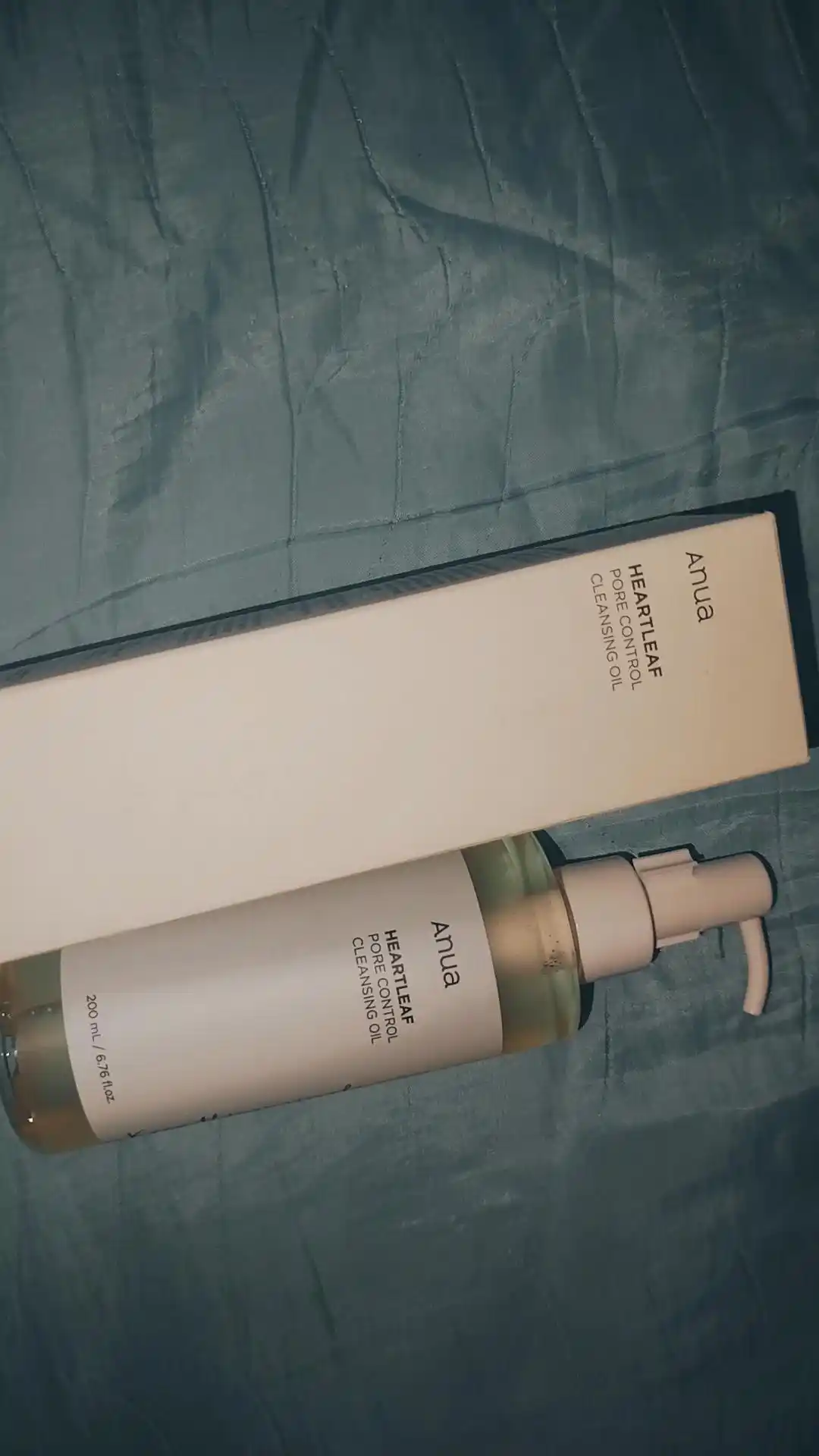 Barg ekstrakti bilan namlantiruvchi, yoshartiruvchi, gidrofil moy, Anua heartleaf, 200 ml