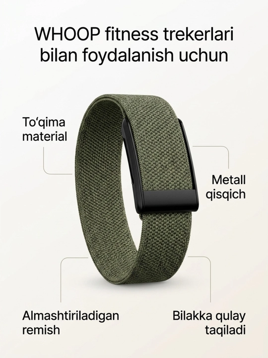 Нейлоновые ремешок для WHOOP 5.0
