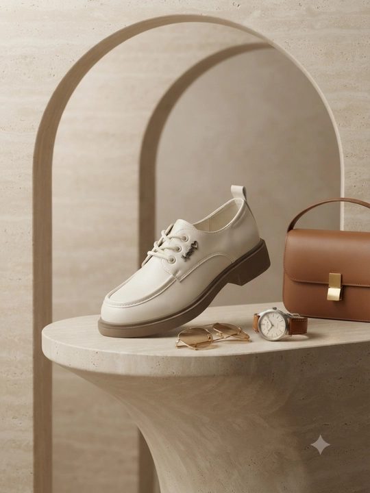 Туфли женские осенние, классические , кожаные - 