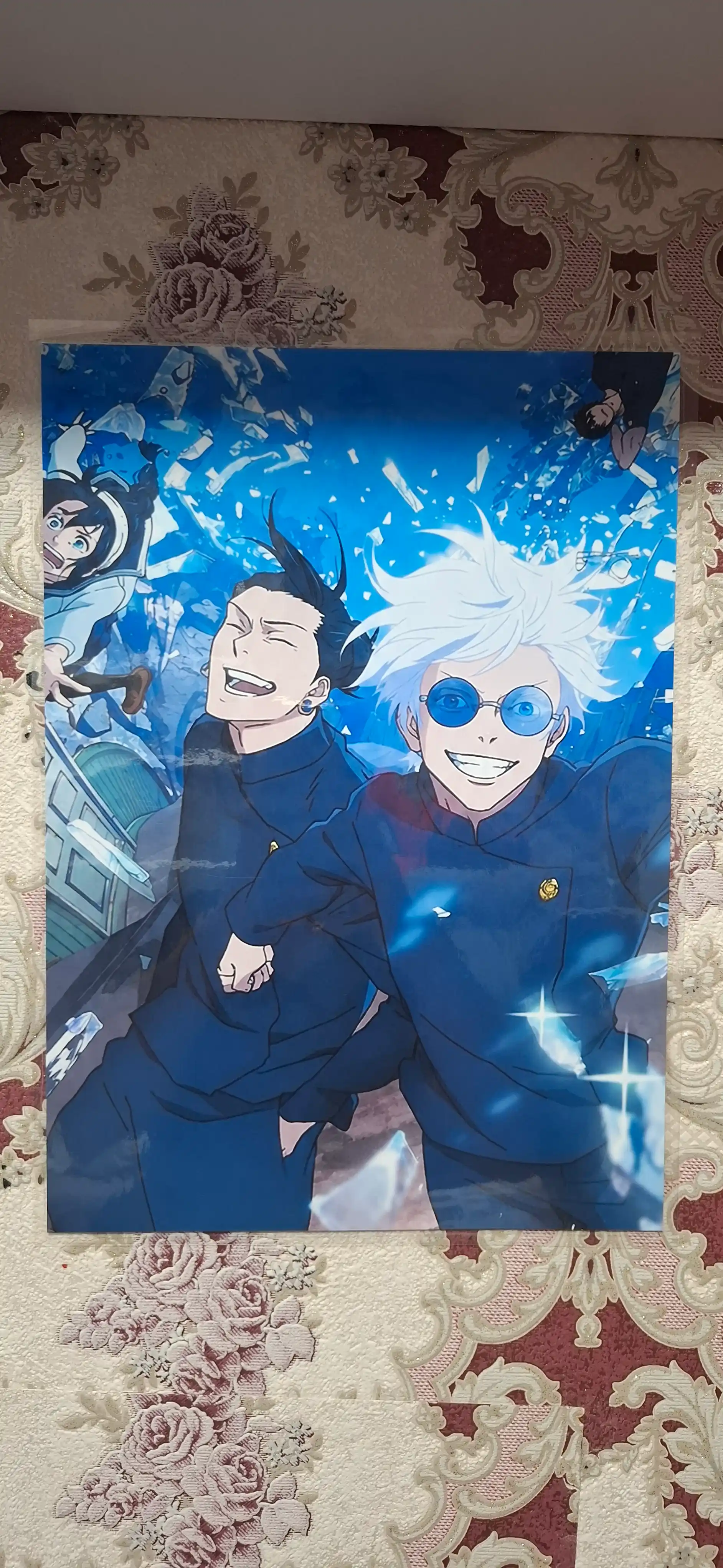 Магическая битва Jujutsu Kaisen постеры плакаты ламинированные А4 формата