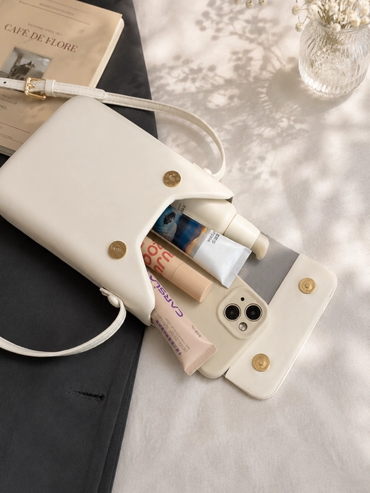 Ayollar mini sumkasi, telefon uchun krossbodi sumka, eko charm