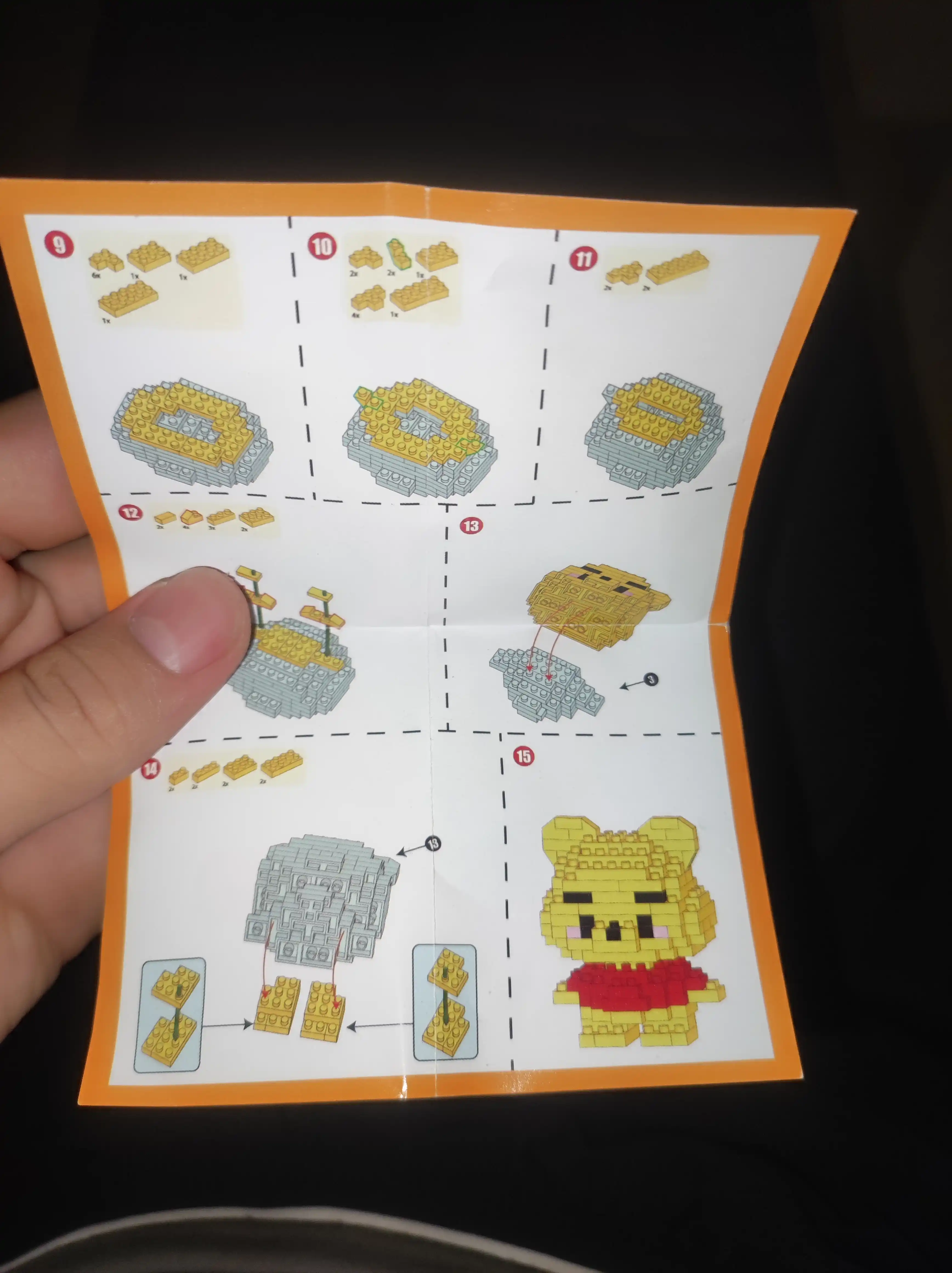 3D Lego konstruktor, bolalar va kattalar uchun jumboq va boshqotirma, yorqin rangda, mini