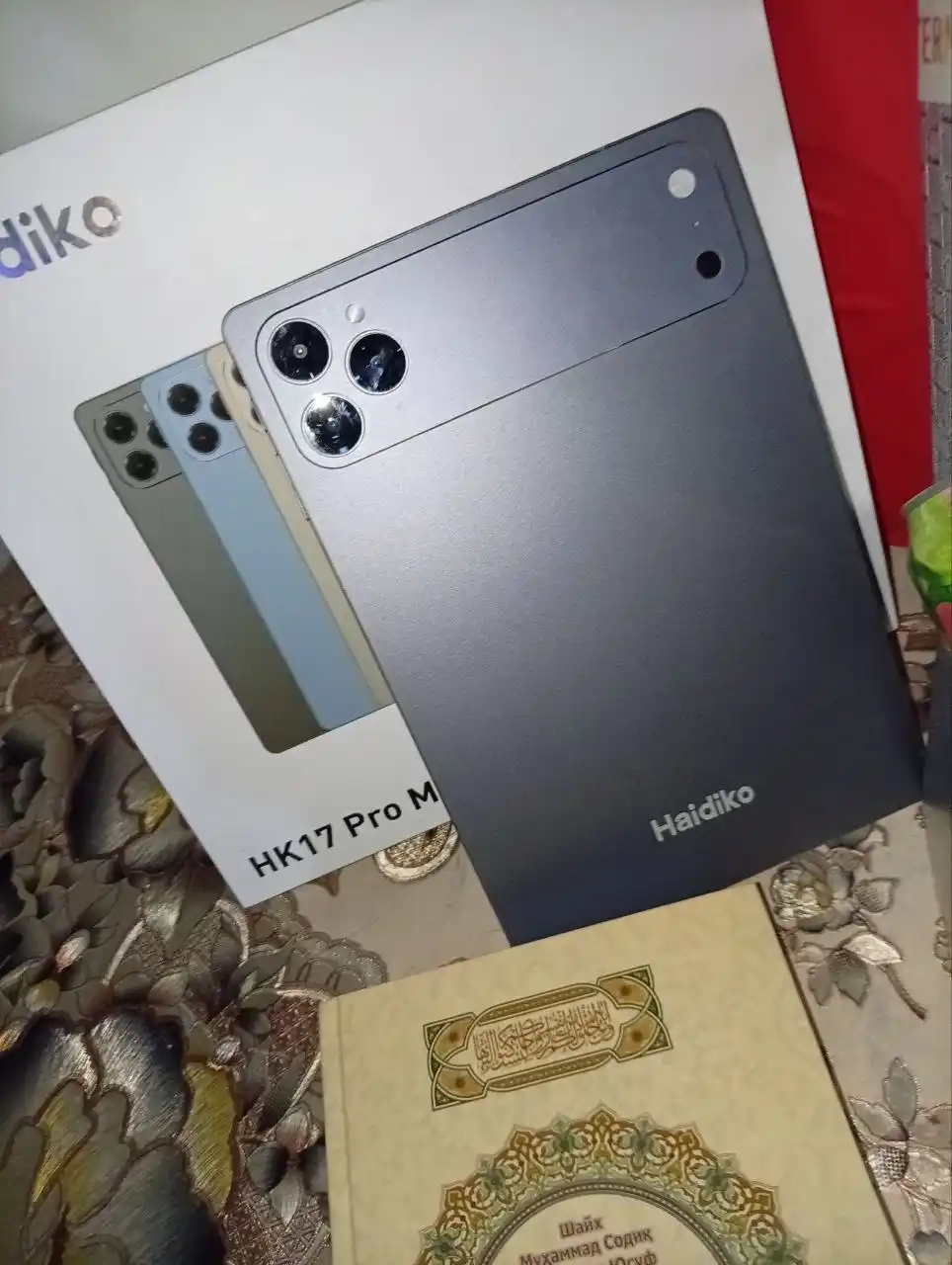 Planshet Aqlli 17 Pro Max Metall korpus Smart Andro 15 5G UZIMEI klaviatura sichqoncha