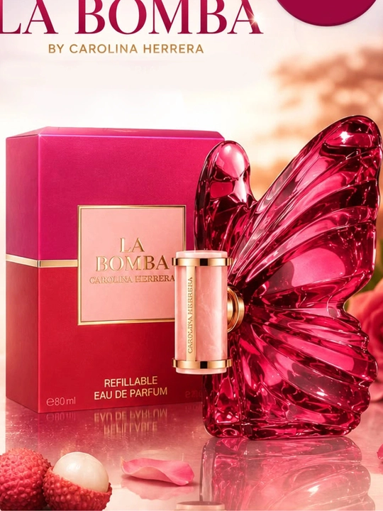 Женские духи Carolina Herrera La Bomba, EDP, 80 мл, стойкий парфюм - 
