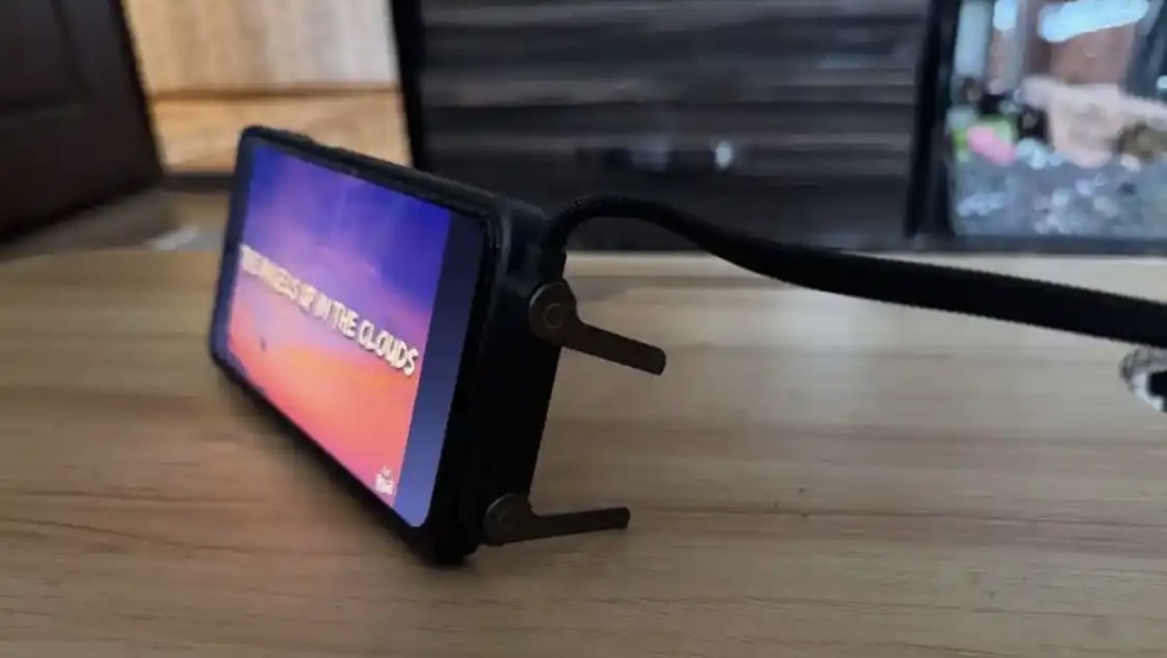 Samsung va iPhone uchun tezkor quvvatlash imkoniyatiga ega Type-C kabeli, ushlagich bilan