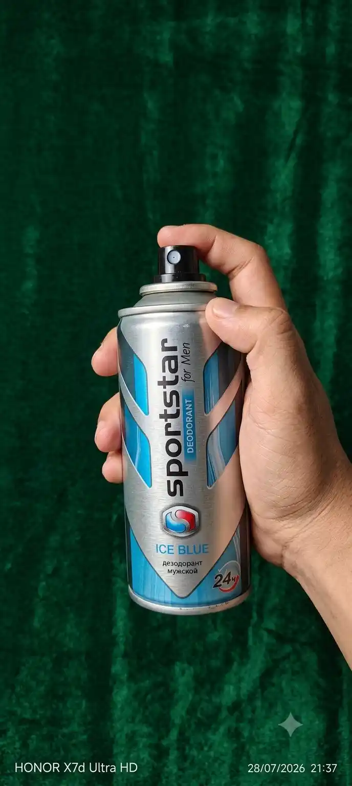 Дезодорант Sportstar Deodorant for Men Ice Blue, мужской, 175 мл