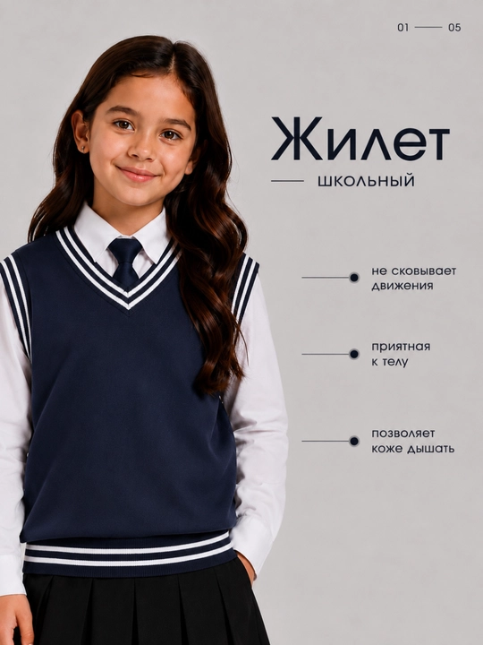 Qizlar va o‘g‘il bolalar uchun maktab nimchasi, trikotaj, klassik nimcha, maktab formasi