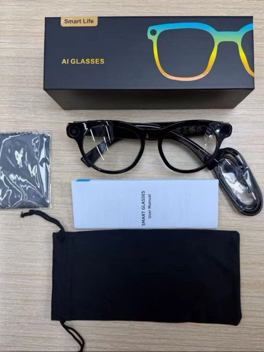 Kamera bilan smart ko‘zoynak - 1080P · 8 MP, AI funksiyalari, CY05, smart ko‘zoynak - 